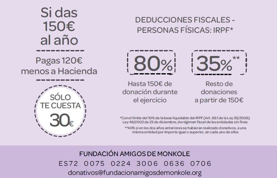 captura-donativos tax declarations of the foundation